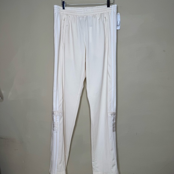 Adidas Adicolor Classics Adibreak Track Pants Wonder White size large - Picture 1 of 12